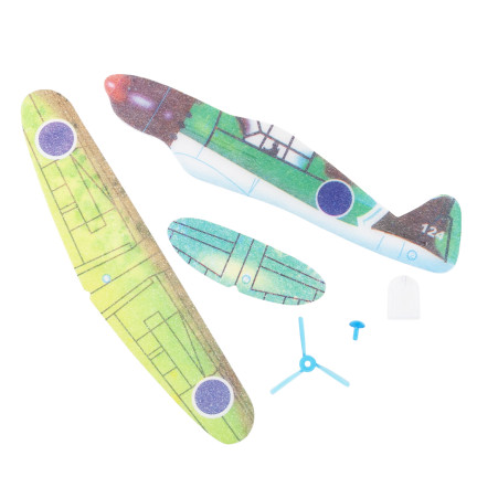 TG77579 STYROPOR FLUGZEUG SPIELZEUG DART FÜR KINDER