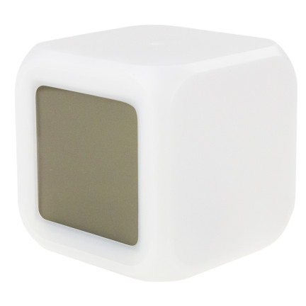 TG77583 ZEGAREK BUDZIK KAMELEON ŚWIECĄCY LCD Z TERMOMETREM KALENDARZEM