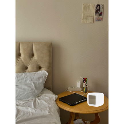 TG77583 ZEGAREK BUDZIK KAMELEON ŚWIECĄCY LCD Z TERMOMETREM KALENDARZEM