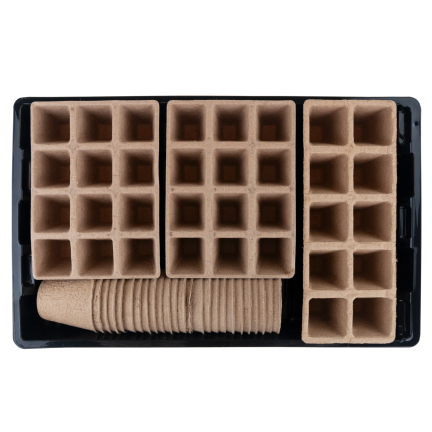 TG77613 MINISZKARNIA ZESTAW DO ROZSAD DO SADZONEK DONICZKI TORFOWE SZKLARENKA ROZSA