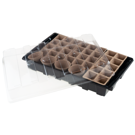 TG77613 MINISZKARNIA ZESTAW DO ROZSAD DO SADZONEK DONICZKI TORFOWE SZKLARENKA ROZSA