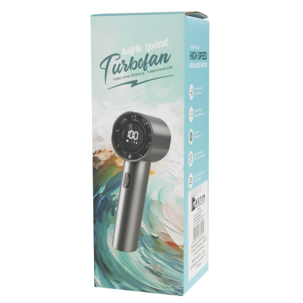 TG77646 WENTYLATOR WIATRAK MINI WIATRACZEK RĘCZNY PODRÓŻNY PLAŻOWY