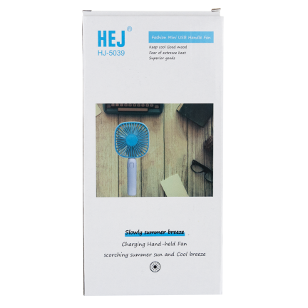 TG77648 WENTYLATOR WIATRAK MINI WIATRACZEK RĘCZNY PODRÓŻNY PLAŻOWY