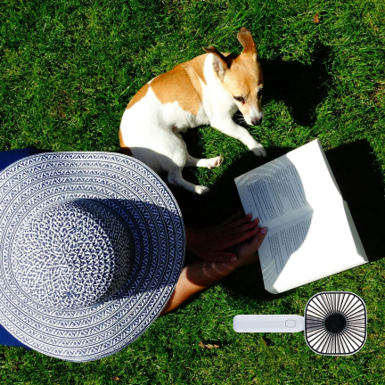 TG77648 WENTYLATOR WIATRAK MINI WIATRACZEK RĘCZNY PODRÓŻNY PLAŻOWY