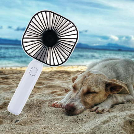 TG77648 WENTYLATOR WIATRAK MINI WIATRACZEK RĘCZNY PODRÓŻNY PLAŻOWY