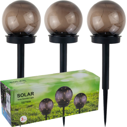 TG77659 LAMPKA LED SOLAR 3SZT.