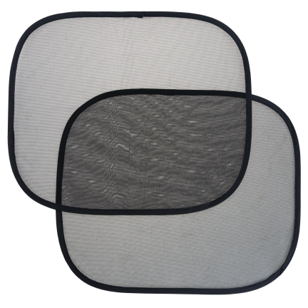 TG77674 PRZECIWSŁONECZNE ZASŁONKI NA BOCZNĄ SZYBĘ SAMOCHODU CZARNE KPL 2szt OSŁONKI