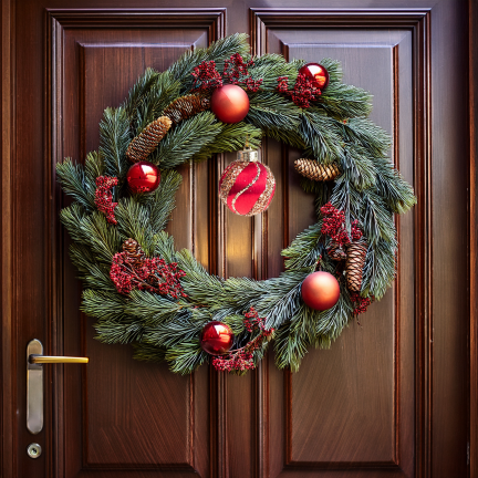 TG78532-3 BOMBKI STYROPIANOWE CZERWONE BORDOWE BROKAT ZAWIESZKA 3SZT