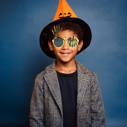 TG78569 OKULARY HALLOWEEN ŚMIESZNE REKWIZYTY DO ZDJĘĆ fotobudka DEKORACJA IMPREZOWA