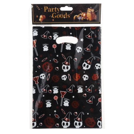 TG78784-1 TOREBKI NA PREZENTY FOLIA 10 SZT. HALLOWEEN