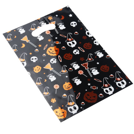 TG78784-1 TOREBKI NA PREZENTY FOLIA 10 SZT. HALLOWEEN