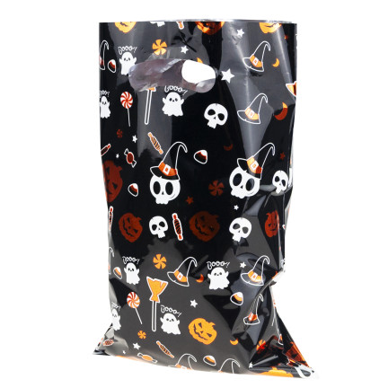 TG78784-1 TOREBKI NA PREZENTY FOLIA 10 SZT. HALLOWEEN