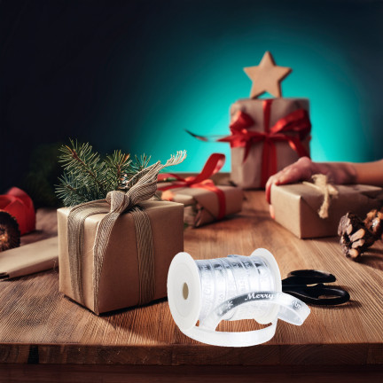 TG78798 WSTĄŻKA TASIEMKA KOKARDKA do PREZENTU STROIKA WIANKA