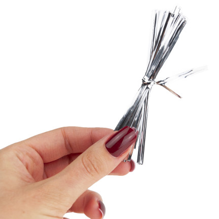 TG78810-1 DRUCIKI DEKORACYJNE FLORYSTYCZNE DO WIĄZANIA TOREBEK 800SZT