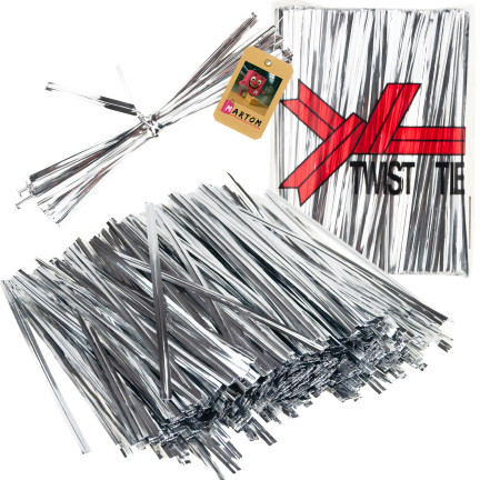 TG78810-1 DRUCIKI DEKORACYJNE FLORYSTYCZNE DO WIĄZANIA TOREBEK 800SZT