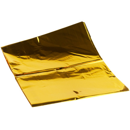 Obrus świąteczny, foliowy, złoty, błyszczący, dekoracje stołu, 137×274 cm