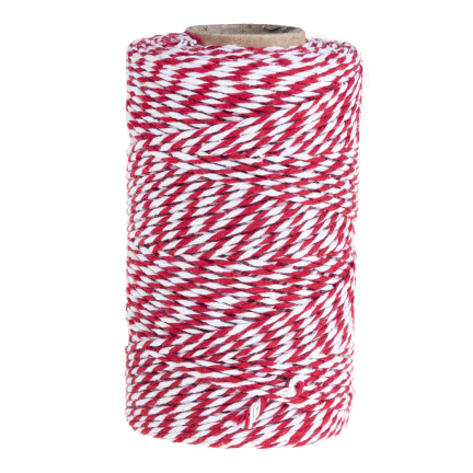 TG80079 SZNUREK OZDOBNY DO PAKOWANIA PREZENTÓW TASIEMKA KOKARDA