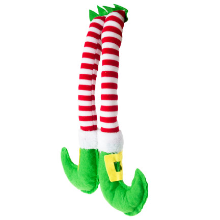 TG80093 NOGI ELFA ZAWIESZKA DEKORACJA DRZWI SAMOCHODU OKNA ŚWIĘTA MIKOŁAJ