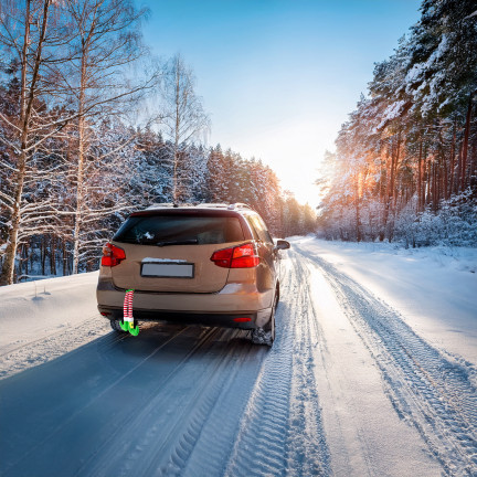 TG80093 NOGI ELFA ZAWIESZKA DEKORACJA DRZWI SAMOCHODU OKNA ŚWIĘTA MIKOŁAJ