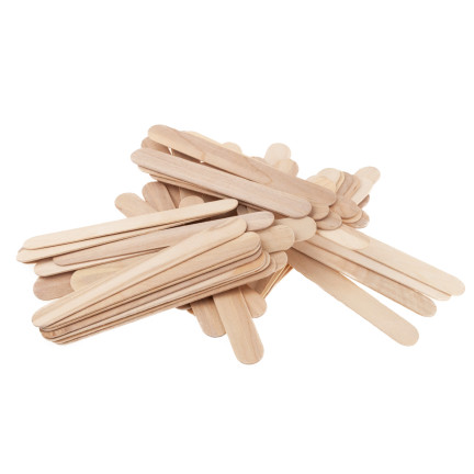 TG80299 PATYCZKI DREWNIANE KREATYWNE DO KLEJENIA PATYCZKI DO LODÓW DIY 50SZT./KPL