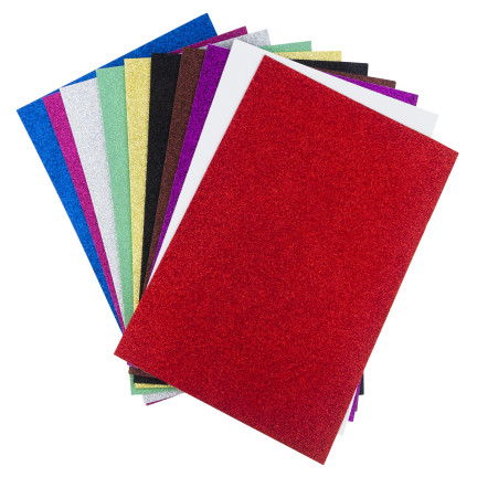 TG80399 PIANKA KREATYWNA SAMOPRZYLEPNA A4 DEKORACYJNA ARKUSZE KREATYWNE 10SZT/KPL