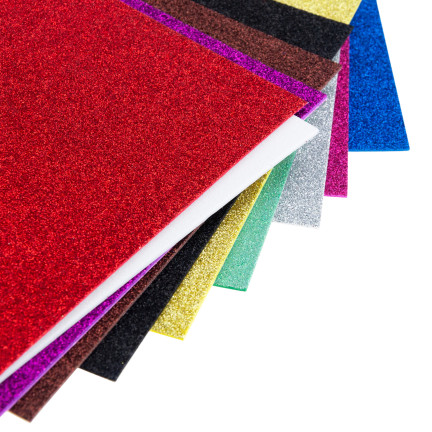 TG80399 PIANKA KREATYWNA SAMOPRZYLEPNA A4 DEKORACYJNA ARKUSZE KREATYWNE 10SZT/KPL