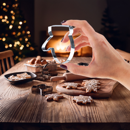 TG81335 FOREMKI WYKROJNIKI DO CIASTEK PIERNICZKÓW RENIFER 12SZT/KPL