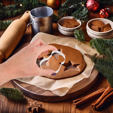 TG81335 FOREMKI WYKROJNIKI DO CIASTEK PIERNICZKÓW RENIFER 12SZT/KPL