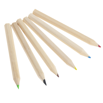 TG81341 KREDKI OŁÓWKOWE 6SZT GADŻETY REKLAMOWE NADRUK GRATIS