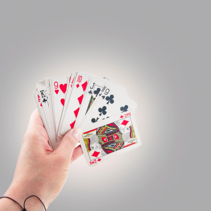 TG72984 2x KARTY DO GRY W POKERA TALIA KART POWLEKANE ZESTAW 108 SZT. TRADYCYJNE