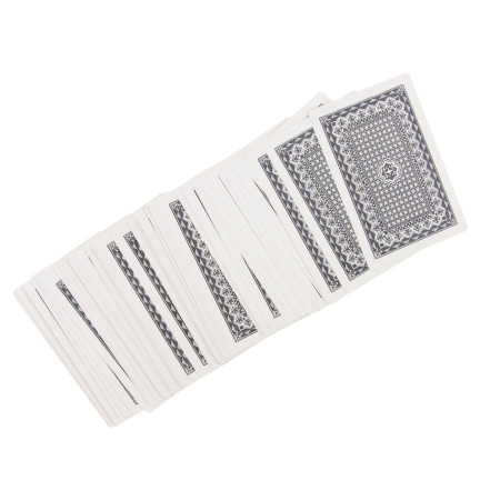 TG72984 2x KARTY DO GRY W POKERA TALIA KART POWLEKANE ZESTAW 108 SZT. TRADYCYJNE