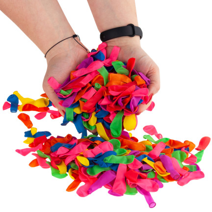 TG48075 BOMBY WODNE BALONY BALONIKI NA WODĘ KOLOROWE ZESTAW 500SZT ŚMINGUS-DYNGUS