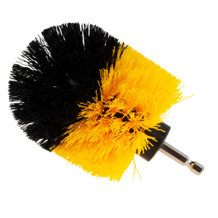 TM-00410 SZCZOTKI CZYSZCZĄCE SPRZĄTAJĄCE NA WIERTARKĘ WKRĘTARKĘ 4szt ZESTAW