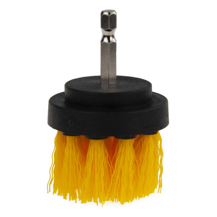 TM-00410 SZCZOTKI CZYSZCZĄCE SPRZĄTAJĄCE NA WIERTARKĘ WKRĘTARKĘ 4szt ZESTAW