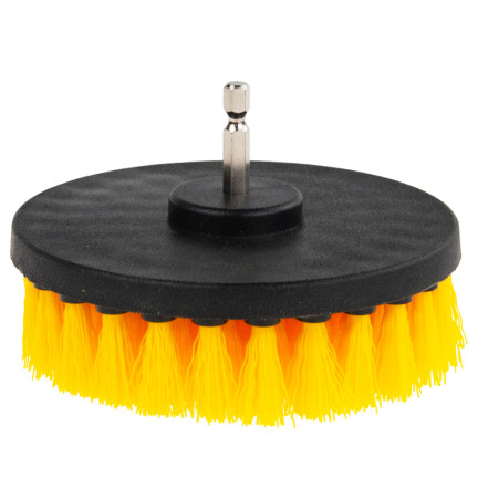 TM-00410 SZCZOTKI CZYSZCZĄCE SPRZĄTAJĄCE NA WIERTARKĘ WKRĘTARKĘ 4szt ZESTAW