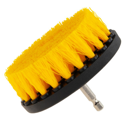 TM-00410 SZCZOTKI CZYSZCZĄCE SPRZĄTAJĄCE NA WIERTARKĘ WKRĘTARKĘ 4szt ZESTAW