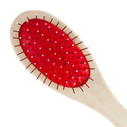 TM-00428 SZCZOTKA DWUSTRONNA DO CZESANIA WYCZESYWANIA SIERŚCI PSA KOTA