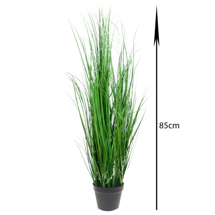 CV06319 DUŻA 85CM SZTUCZNA TRAWA W DONICZCE FEJKA