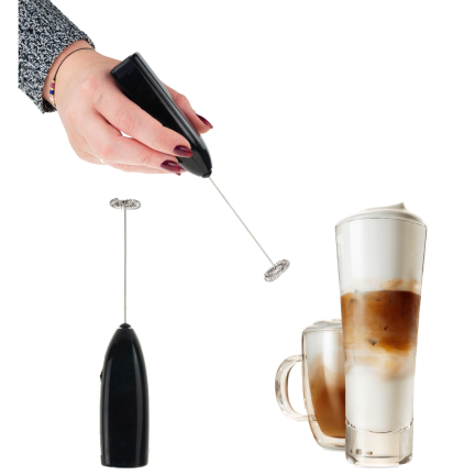 TV77 SPIENIACZ MLEKA Mini MIKSER ELEKTRYCZNY