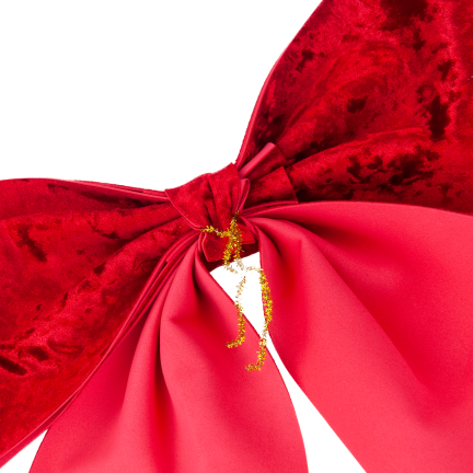 TG79008 WIELKA  KOKARDA KOKARDKA CZERWONA WELUROWA DRZWI PREZENT