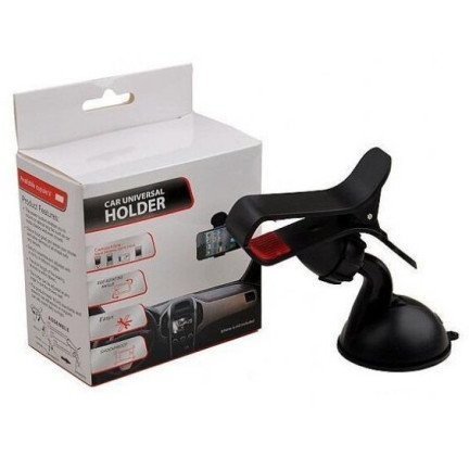AP66 UCHWYT SAMOCHODOWY NA TELEFON NA KOKPIT Z KLIPSEM NA SZYBĘ Z PRZYSSAWKĄ