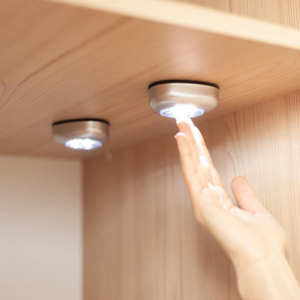 LP10 LAMPKA 3 LED SAMOPRZYLEPNA NA BATERIE SAMOPRZYLEPNE