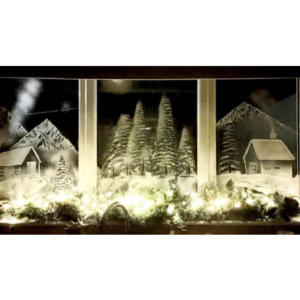 Sztuczny śnieg w sprayu, oryginalny, belgijski, na choinkę okno, ozdoby bożonarodzeniowe, 150ml