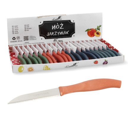 VOI6260 NÓŻ JARZYNIAK NOŻYK KUCHENNY DO OBIERANIA WARZYW 15CM