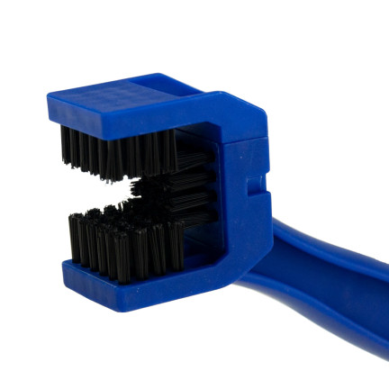 WW18 SZCZOTKA DO CZYSZCZENIA ŁAŃCUCHA 2w1 MOTOR ROWER serwisowa do Smarowania