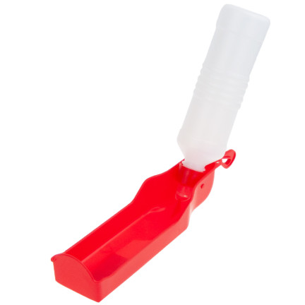 XA124B  BUTELKA Z MISECZKĄ DLA PSA PRZENOŚNA z KLIPSEM BIDON poidło dla zwierząt