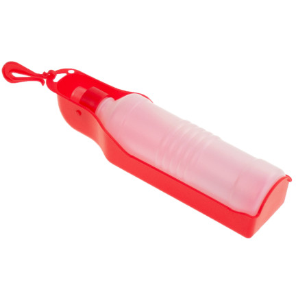 XA124B  BUTELKA Z MISECZKĄ DLA PSA PRZENOŚNA z KLIPSEM BIDON poidło dla zwierząt