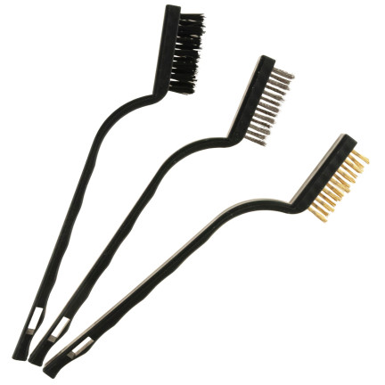 XA129 ZESTAW SZCZOTEK DRUCIANYCH DO CZYSZCZENIA DRUCIANA 3SZT