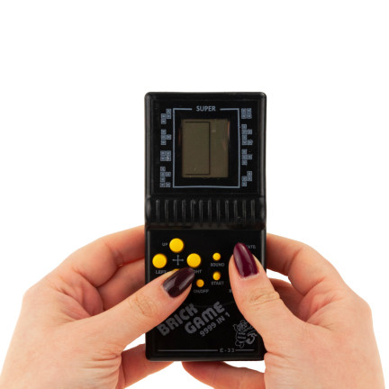 ZB20 ELEKTRONICZNA GRA TETRIS WĘŻYK KONSOLA KIESZONKOWA