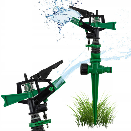 WIL4615 ZRASZACZ OGRODOWY PULSACYJNY spryskiwacz WBIJANY DO WĘŻA szybkozłączka 360°